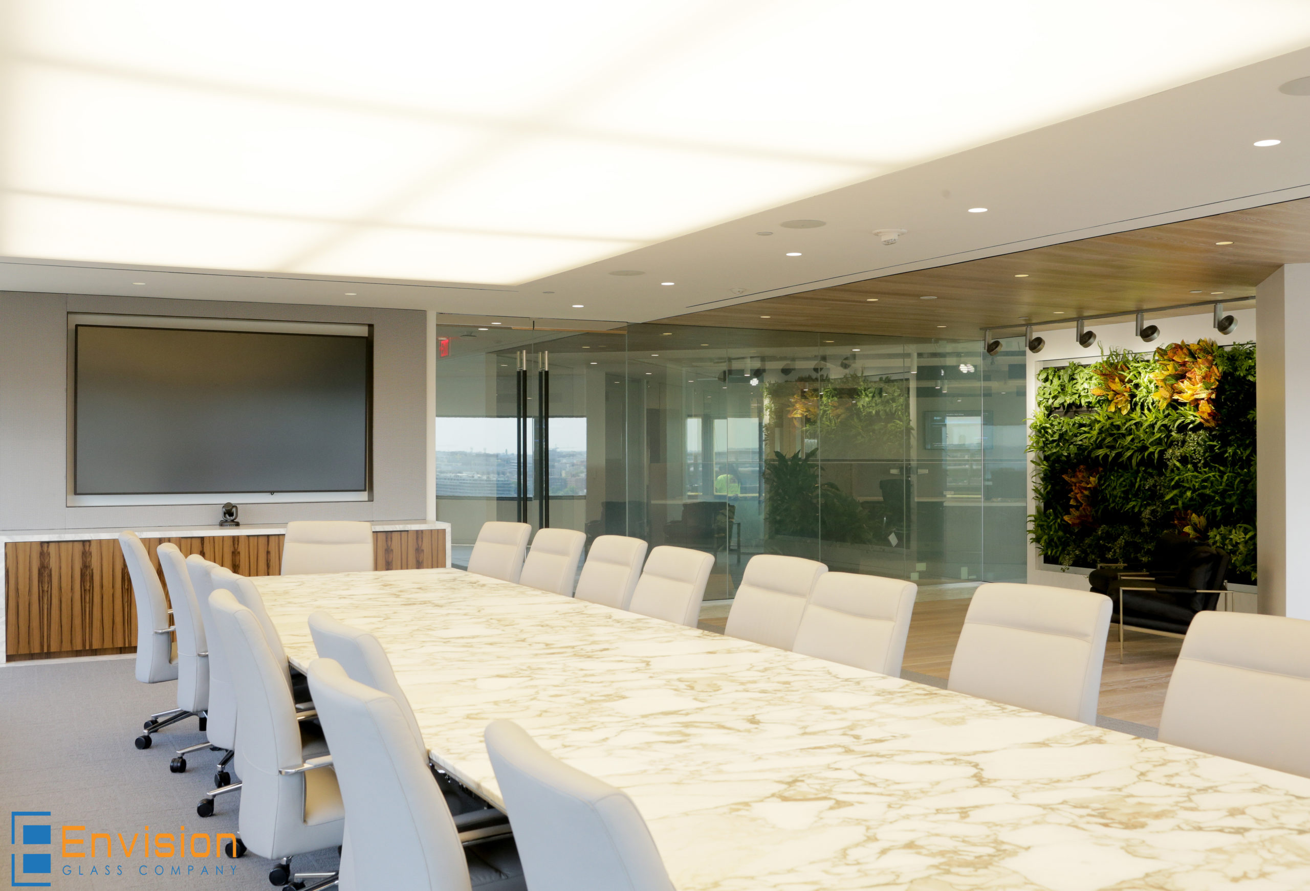 The Venture Global conference room.